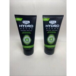 Schick Hydro Sense Shave Cream - Black & Green